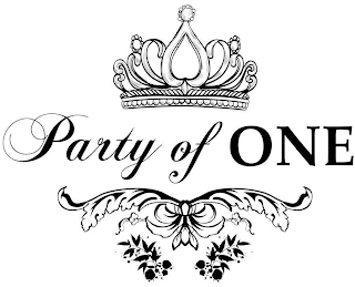 PARTY OF ONE logo