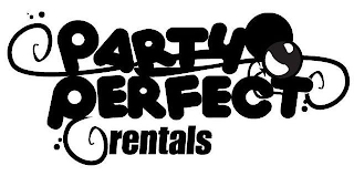 PARTY PERFECT RENTALS logo