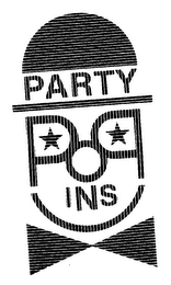 PARTY POP INS logo