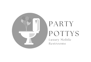 PARTY POTTYS LUXURY MOBILE RESTROOMS logo