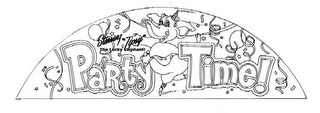 PARTY TIME! STARRING TIPSY THE LUCKY ELEPHANT logo