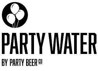 PARTY WATER BY PARTY BEER CO logo