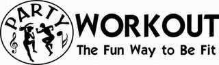 PARTY WORKOUT THE FUN WAY TO BE FIT logo