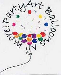 PARTYART BALLOONS N' MORE! logo