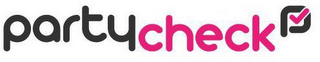 PARTYCHECK P logo