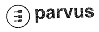 PARVUS logo