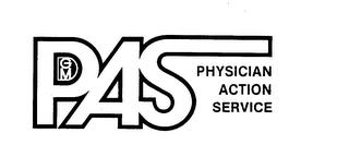 PAS-PHYSICIAN ACTION SERVICE logo