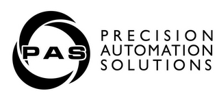 PAS PRECISION AUTOMATION SOLUTIONS logo