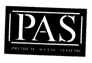 PAS PREMIUM ACCESS SYSTEMS logo