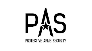 PAS PROTECTIVE ARMS SECURITY logo