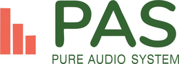 PAS PURE AUDIO SYSTEM logo