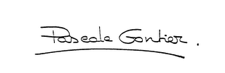 PASCALE GONTIER logo