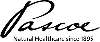 PASCOE NATURAL HEALTHCARE SINCE 1895 logo