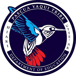 PASCUA YAQUI TRIBE DEPARTMENT OF EDUCATION HIAKI UTTE'AK logo