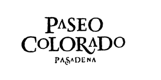 PASEO COLORADO PASADENA logo