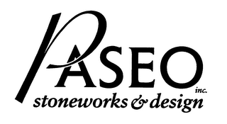 PASEO STONEWORKS & DESIGN, INC. logo