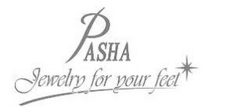 PASHA JEWELRY FOR YOUR FEET logo