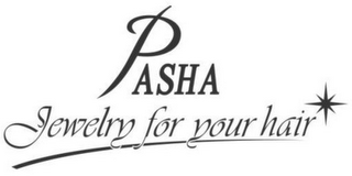 PASHA JEWELRY FOR YOUR HAIR logo