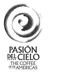 PASION DEL CIELO THE COFFEE OF THE AMERICAS logo