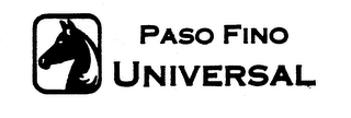 PASO FINO UNIVERSAL logo