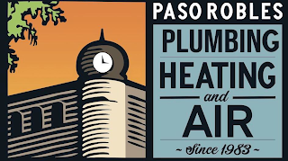 PASO ROBLES PLUMBING HEATING AND AIR SINCE 1983 logo