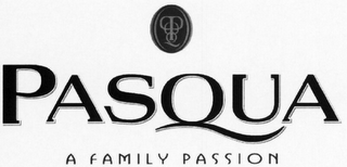 PASQUA A FAMILY PASSION logo