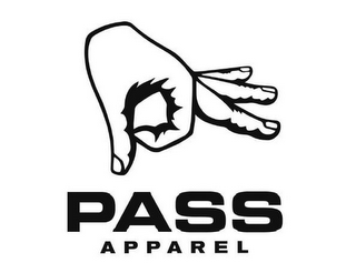PASS APPAREL logo