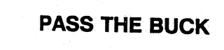 PASS THE BUCK logo