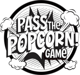 PASS THE POPCORN GAME logo