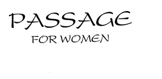 PASSAGE FOR WOMEN logo