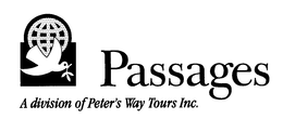 PASSAGES A DIVISION OF PETER'S WAY TOURS INC. logo