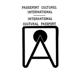 PASSEPORT CULTUREL INTERNATIONAL INTERNATIONAL CULTURAL PASSPORT logo