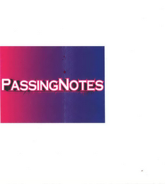 PASSING NOTES logo