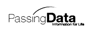 PASSINGDATA INFORMATION FOR LIFE logo