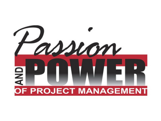 PASSION AND POWER OF PROJECT MANAGEMENT logo