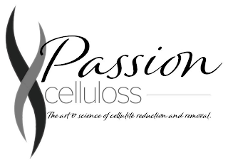 PASSION CELLULOSS THE ART & SCIENCE OF CELLULITE REDUCTION AND REMOVAL. logo