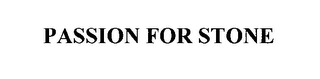 PASSION FOR STONE logo