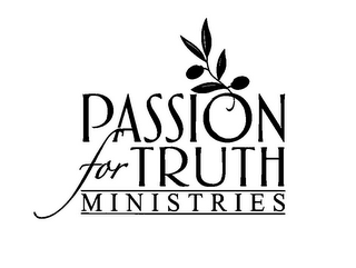 PASSION FOR TRUTH MINISTRIES logo