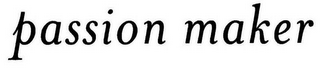PASSION MAKER logo