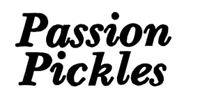 PASSION PICKLES logo