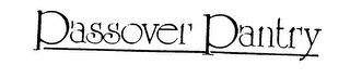 PASSOVER PANTRY logo