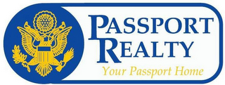 PASSPORT REALTY YOUR PASSPORT HOME logo