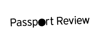 PASSPORT REVIEW logo