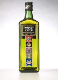 PASSPORT SCOTCH 100% SCOTCH WHISKIES WILLIAM LONGMORE & COMPANY BOTTLED IN SCOTLAND logo