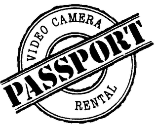 PASSPORT VIDEO CAMERA RENTAL "BECAUSE THE MEMORIES MATTER" logo