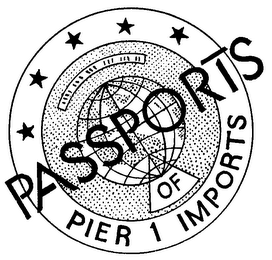 PASSPORTS OF PIER 1 IMPORTS logo
