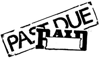 PAST DUE PAID logo