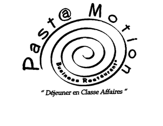 PAST@ MOTION BUSINESS RESTAURANT logo