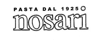 PASTA DAL 1925 NOSARI logo