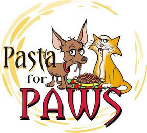PASTA FOR PAWS logo